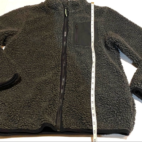 Urban Outerwear Fuzzy Sherpa Fleece Full Zip Jacket Youth Size 14 - Picture 5 of 6